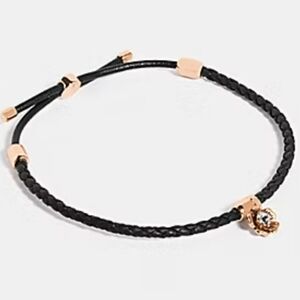 COACH TEA ROSE CHARM BRACELET